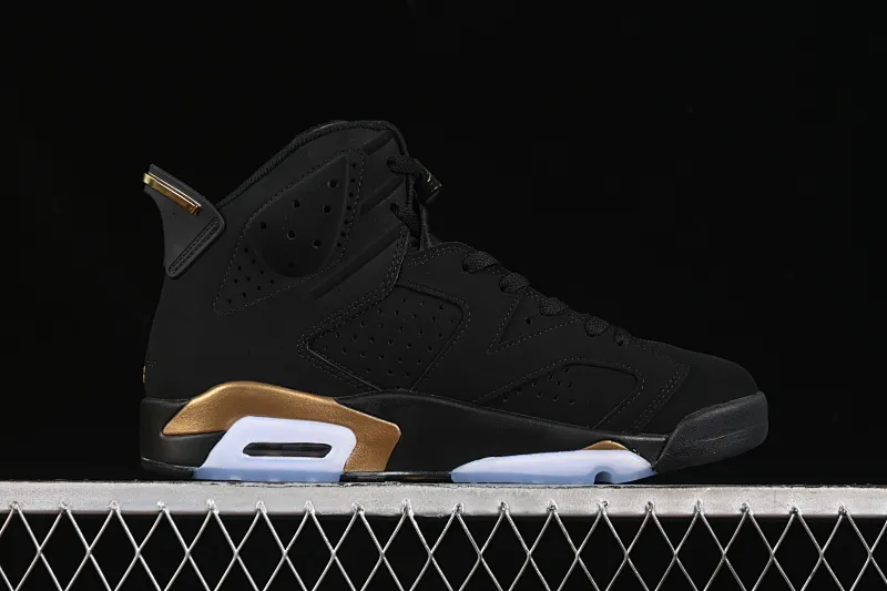All Categories Air Jordan Jordan Series Basketball Shoes Air Jordan 6 Air Jordan 6 "DMP" AJ6 Joe 6 Black Gold Men's Cultural Basketball Shoes CT4954-007